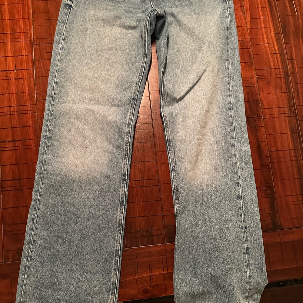 Classic Blue Denim Jeans Zara